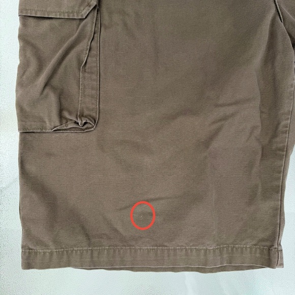 Route 66 Big & Tall Olive Green Sturdy Cotton Cargo Shorts ~ Men’s 42 - Picture 7 of 10